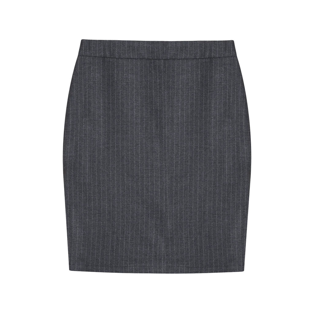 LLROGE Striped Sleeveless Suit Vest Skirt Suit