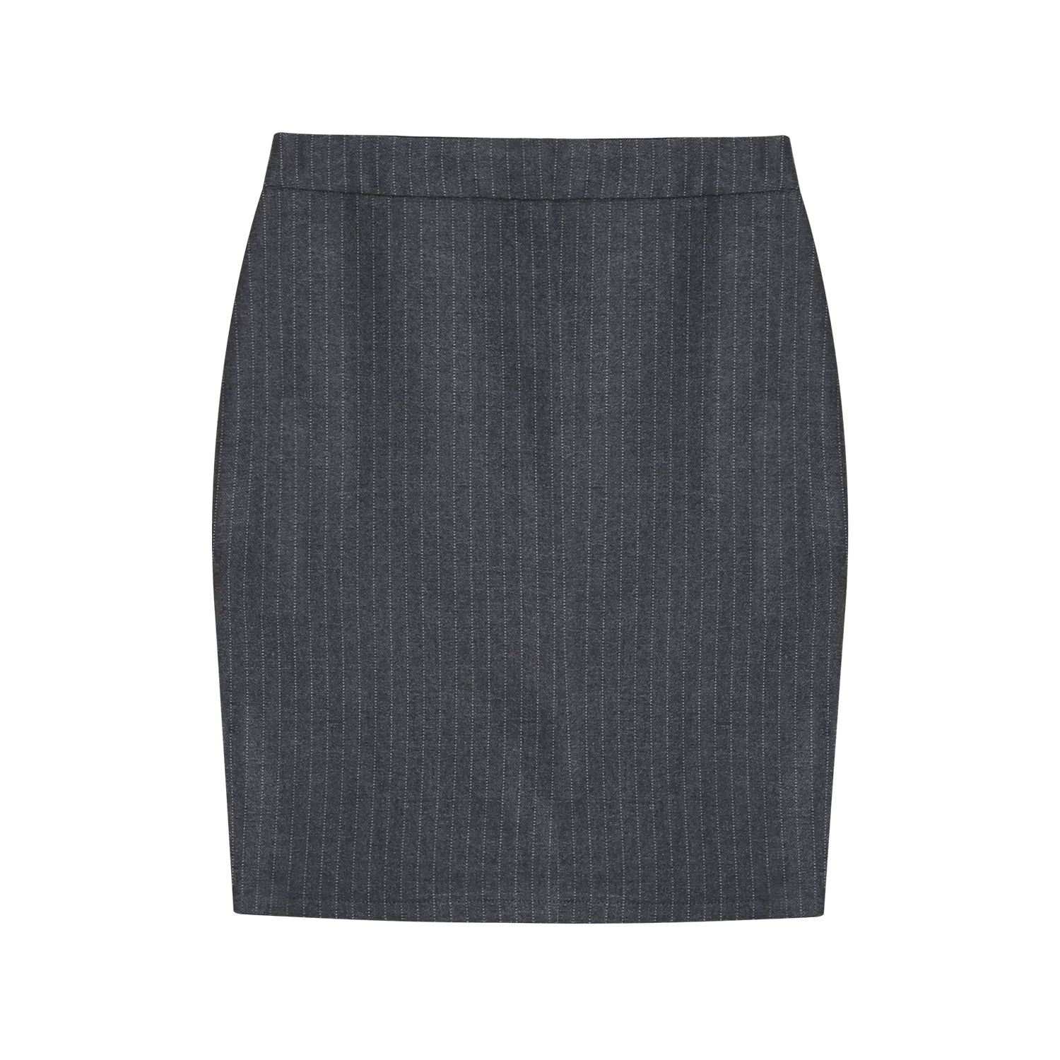 LLROGE Striped Sleeveless Suit Vest Skirt Suit