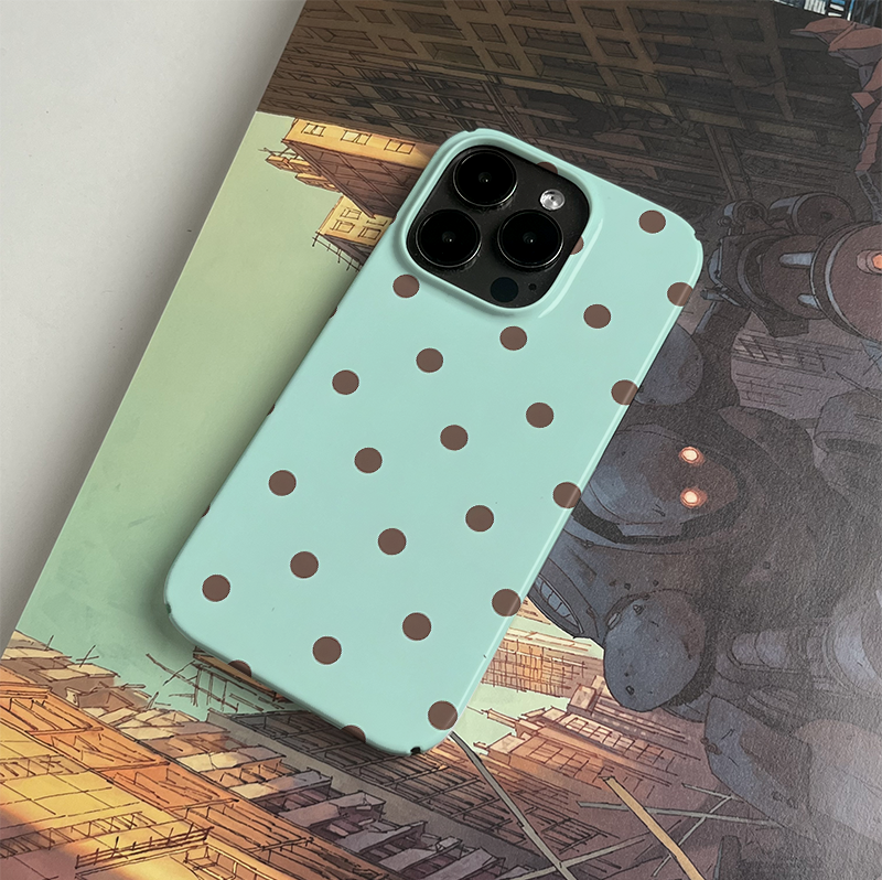 Pbcase Polka Dot Niche High-end Apple Phone Case