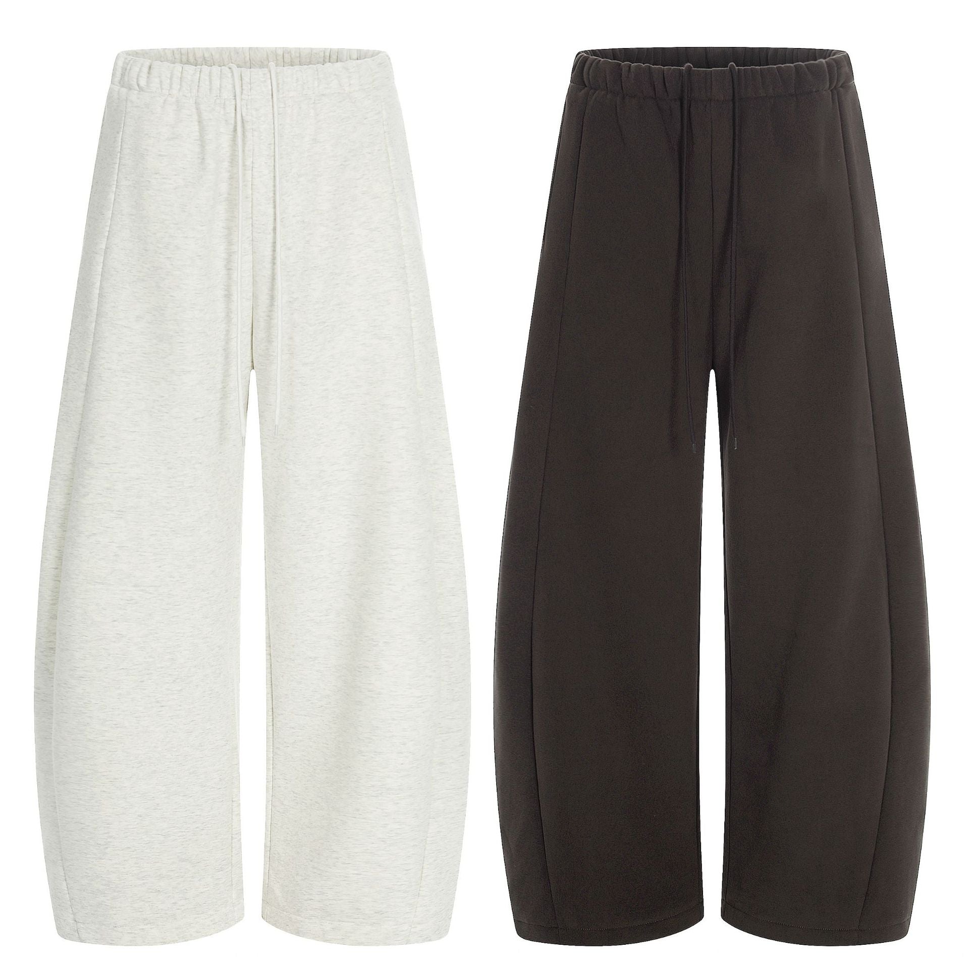 11KN wide-leg retro casual sweatpants