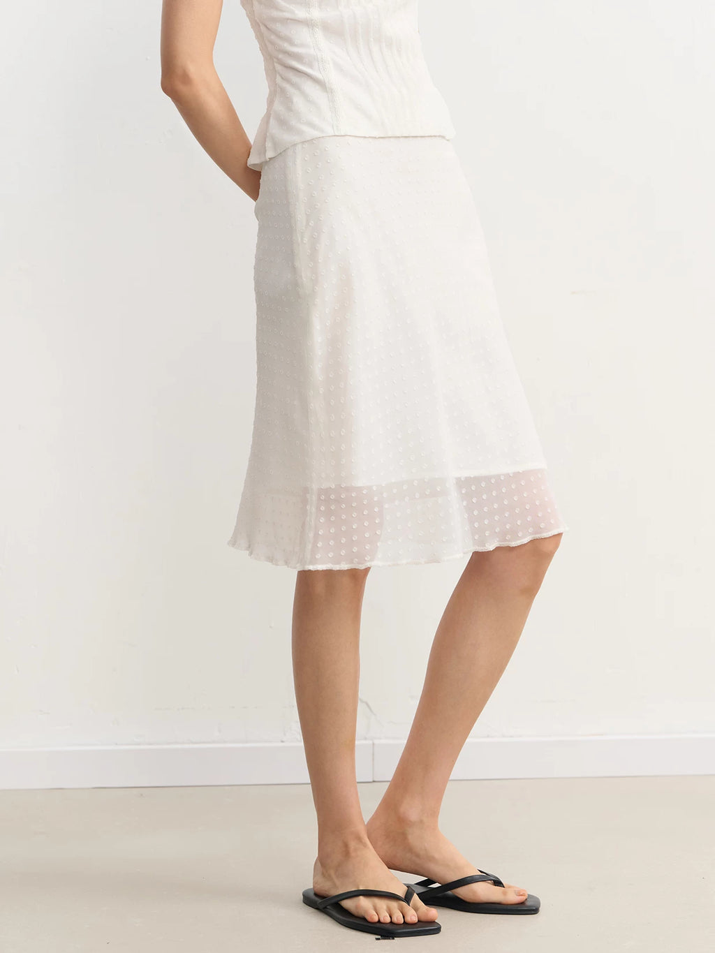 LINY LIBERTY Vintage Polka Dot Skirt
