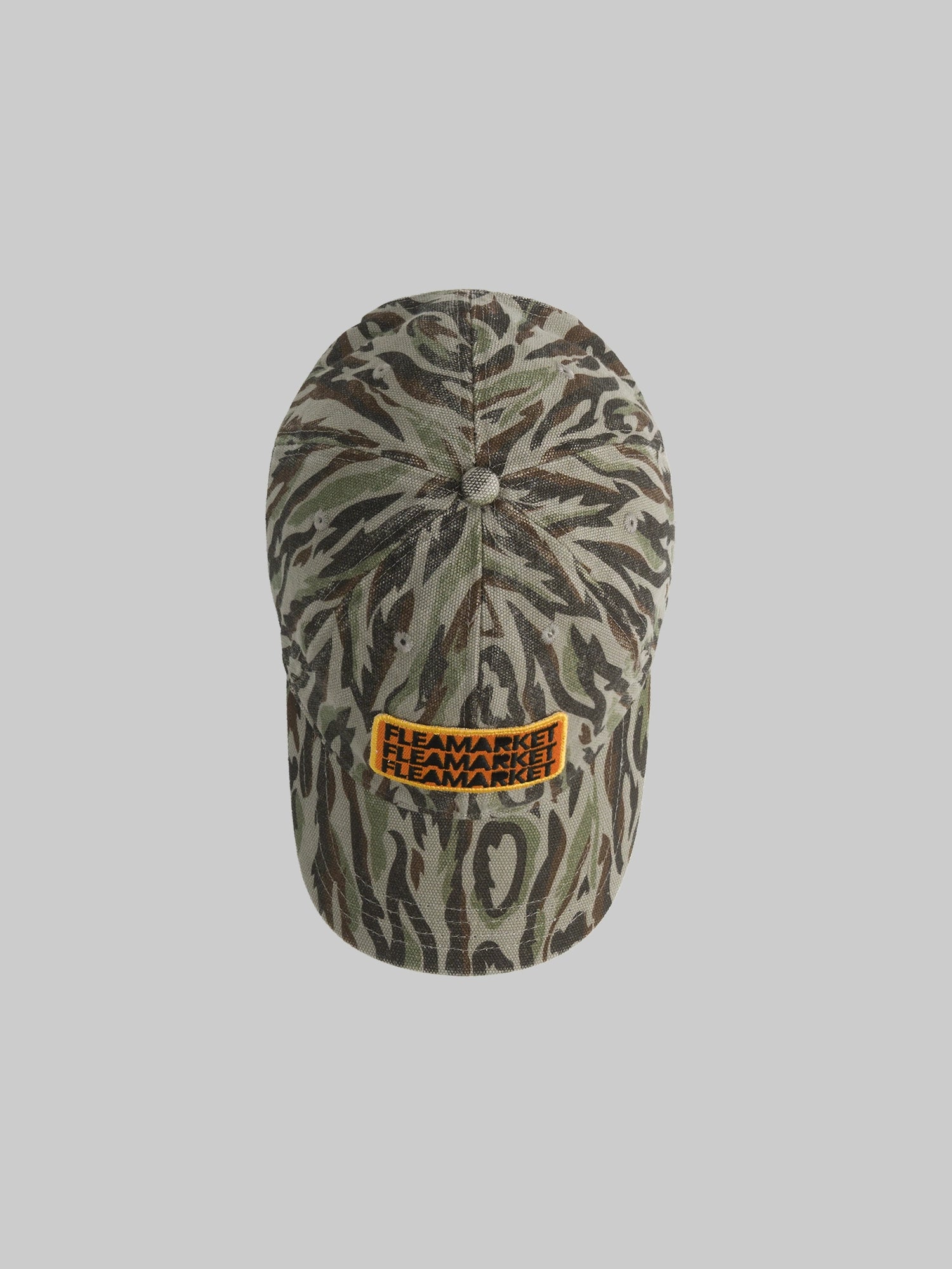 Fleamarket Tree Pattern Camouflage Wash Water Do Old Cap