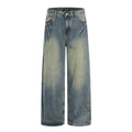 11KN Lightning Pattern Loose Wide-leg Floor Pants