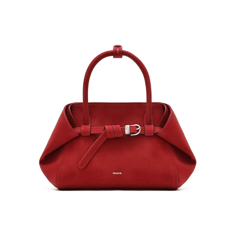 MUVA Vintage Premium Folding Ears Crossbody Handbag