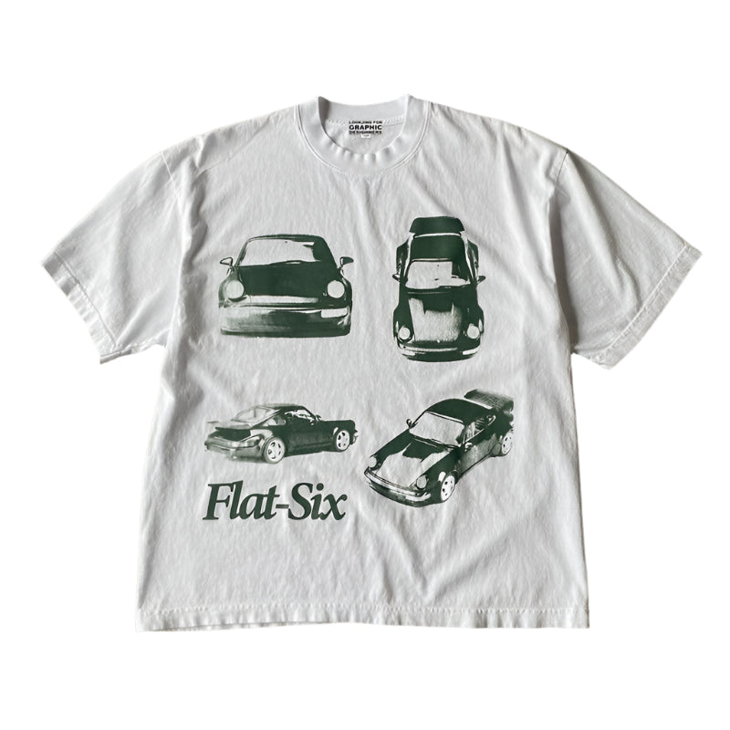 Wang Youbing Studio! Flat Six 220g 100% Cotton Tee