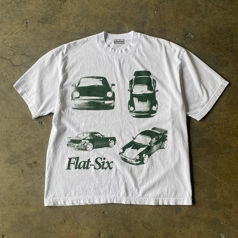 Wang Youbing Studio! Flat Six 220g 100% Cotton Tee