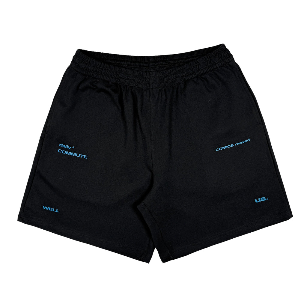 ComicTree Base Alphabet Cotton Elastic Shorts Casual