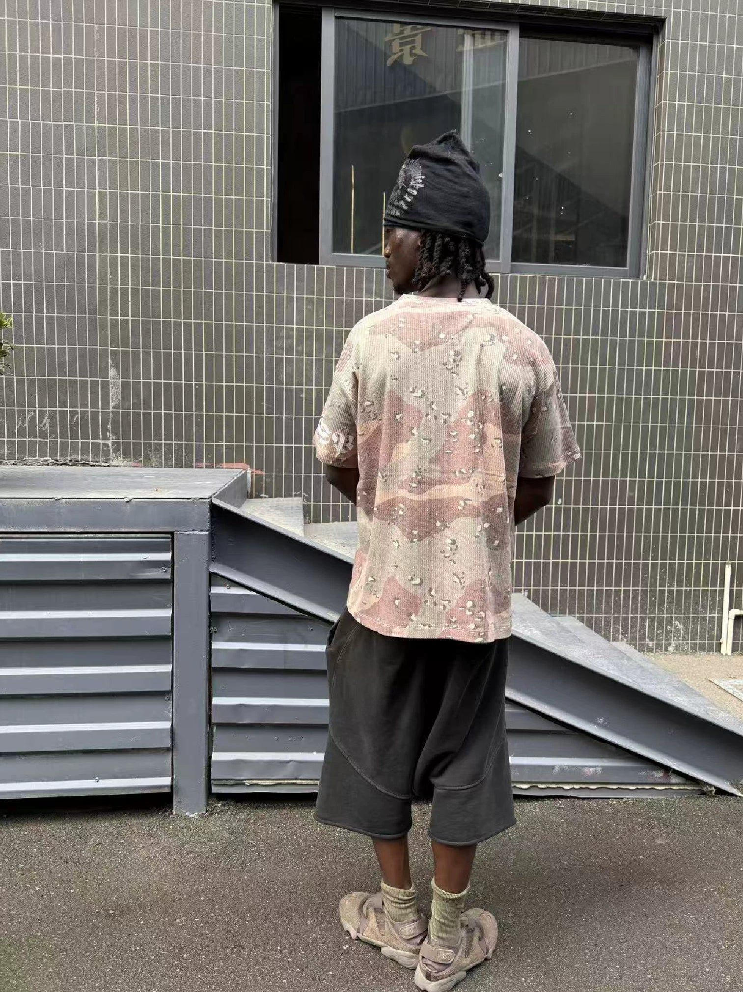 LOSTTAG Waffle Desert Camouflage Tee