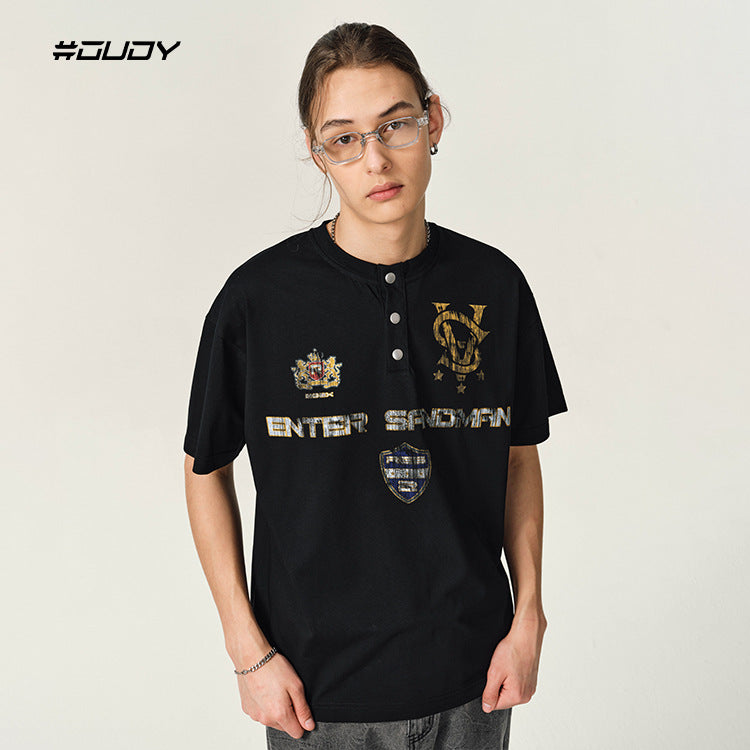 #OVDY 2025 Sorona Slack Henry Collar Tee