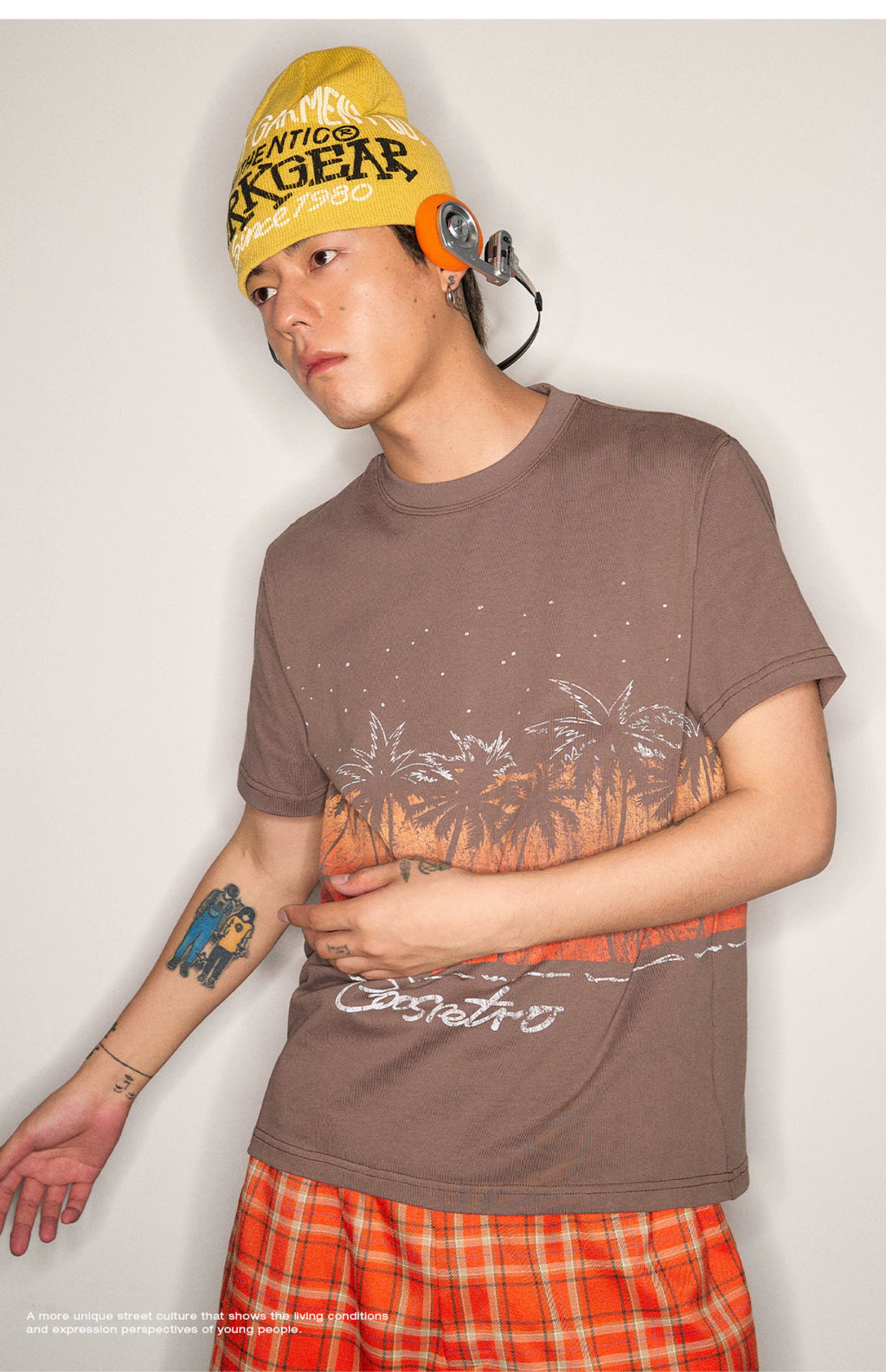 CoosRetro Printed Casual Loose Tee