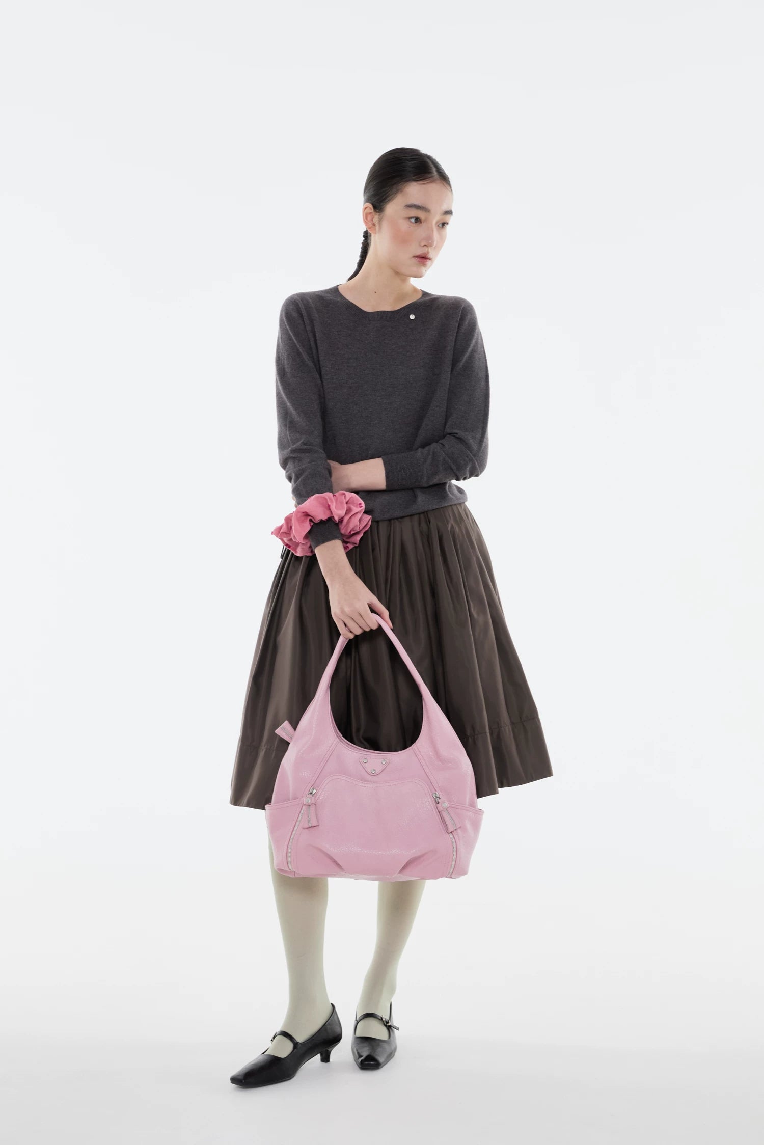 DirtySix Vintage Large Capacity Versatile Underarm Bag