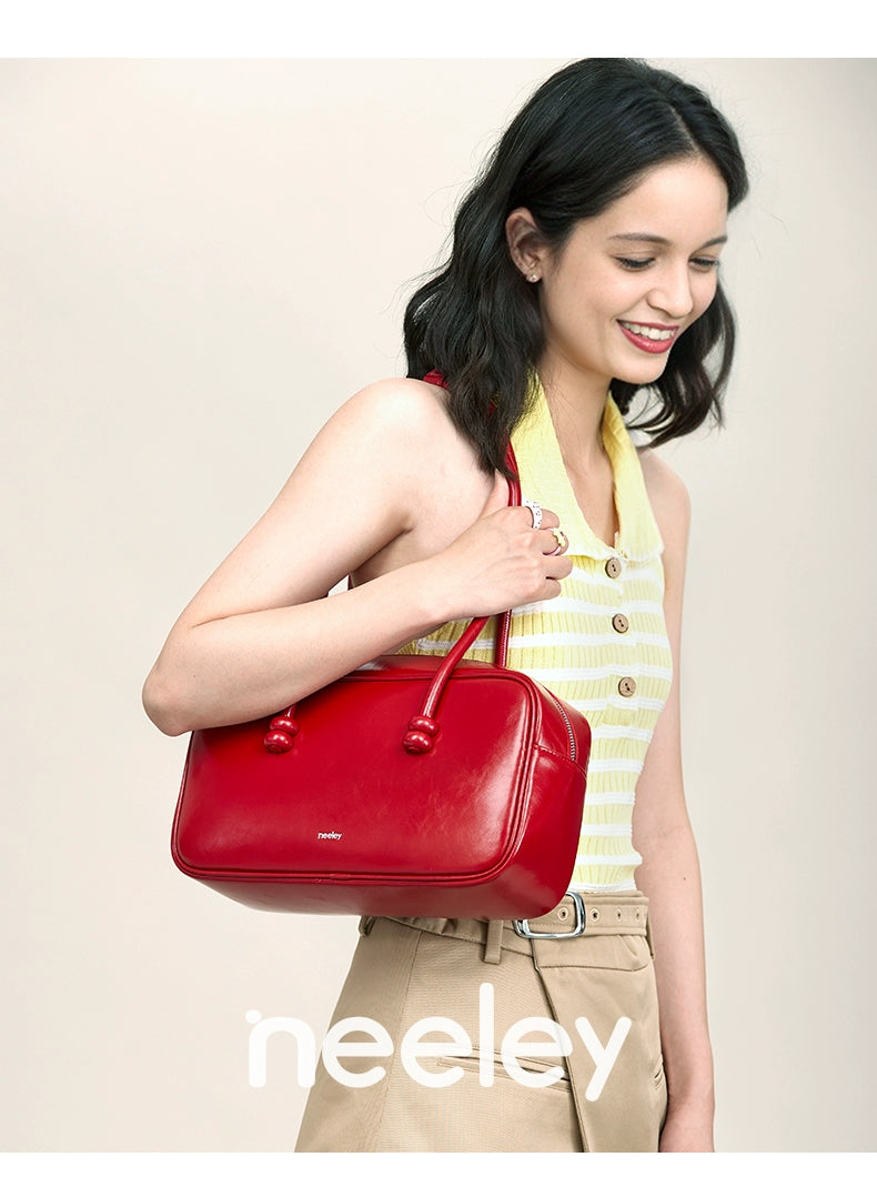 Neeley Leather Large Capacity Armpit Bag