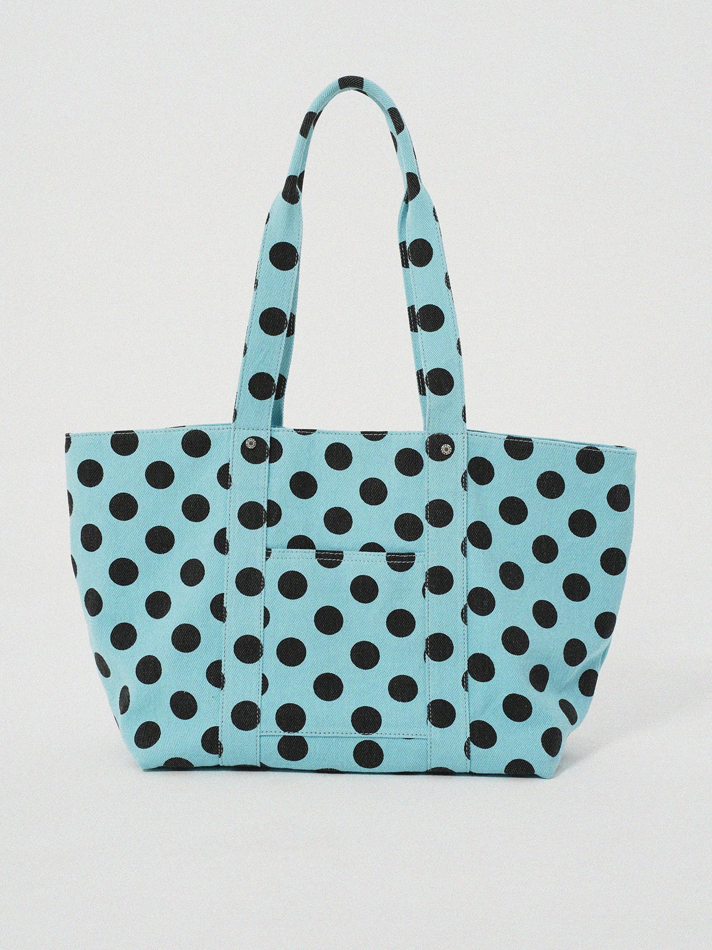 Momogigi Vintage Polka Dot Large Capacity Tote Bag