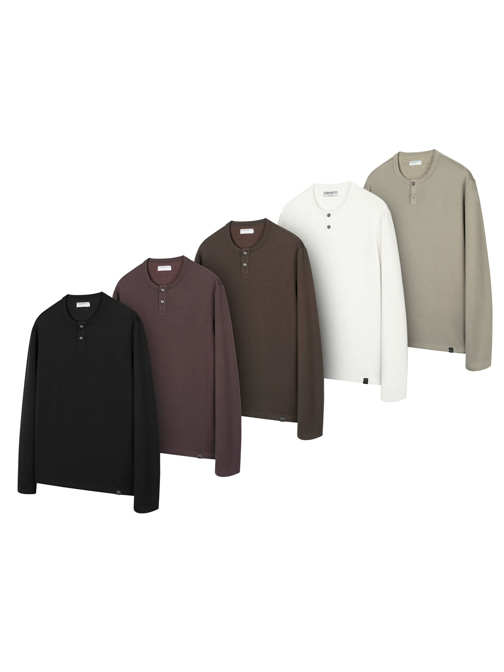 NOT UGLY Henry Neck Bottom Shirt Long Sleeves