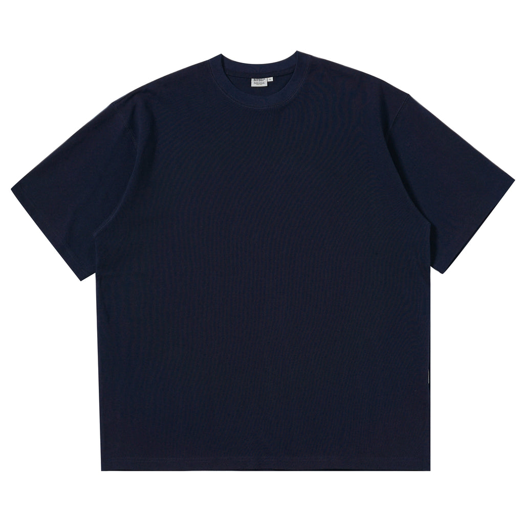 BUTTBILL Heavy 300G Crew Neck Pure Cotton Three Needles Five Threads Tee