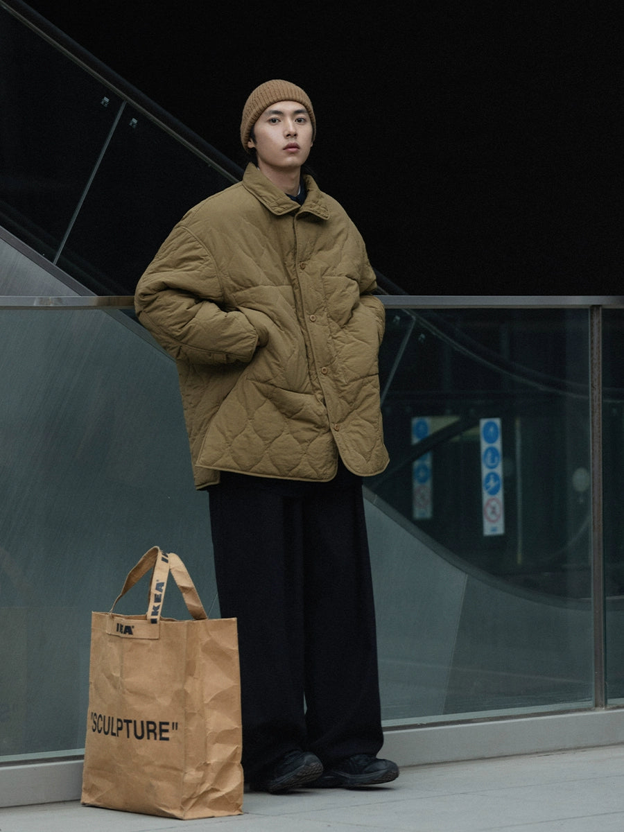 NOEARS Lapel Loose Tooling Jacket