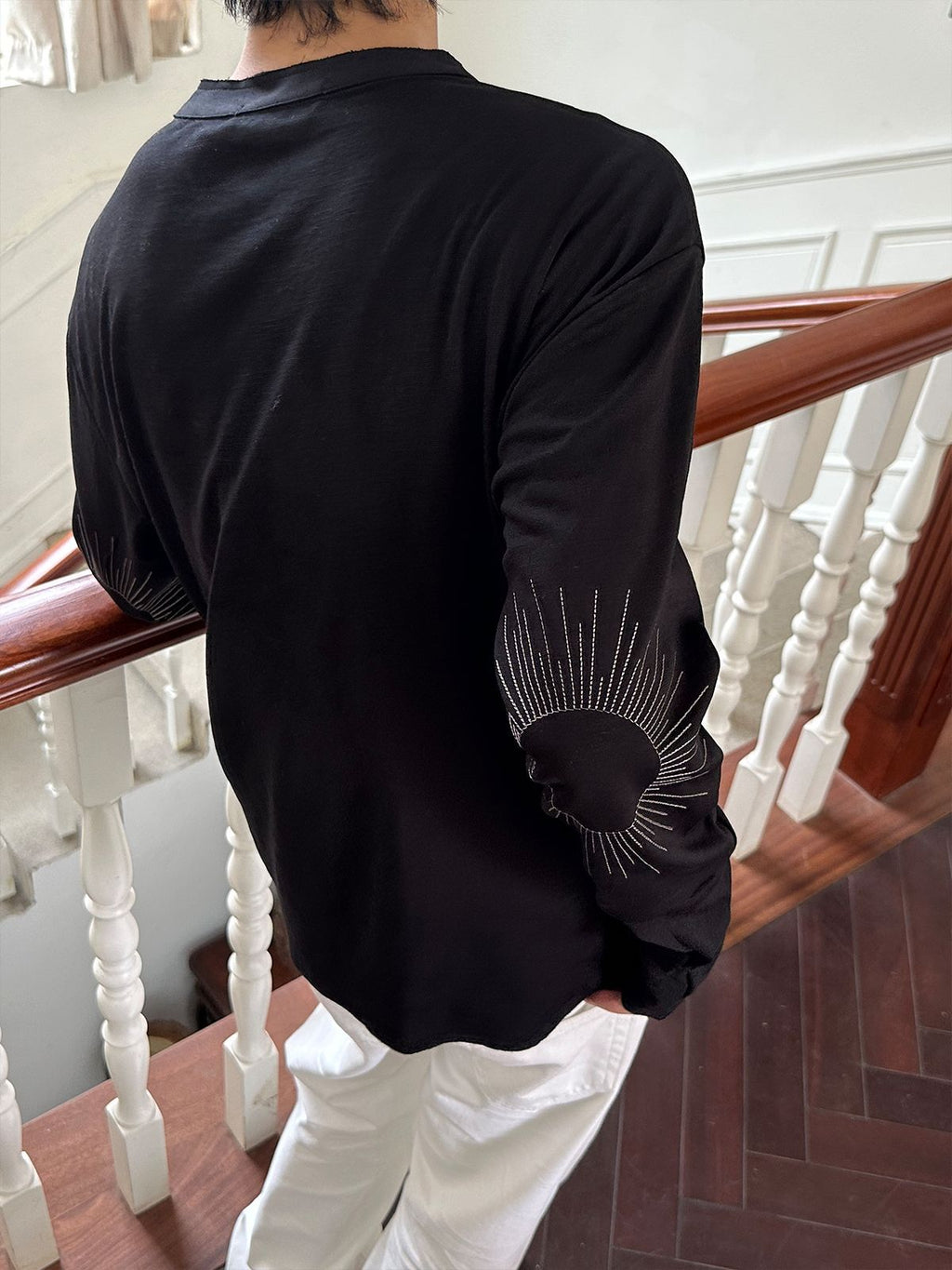 EME Premium Henry Fir Button Long Sleeve