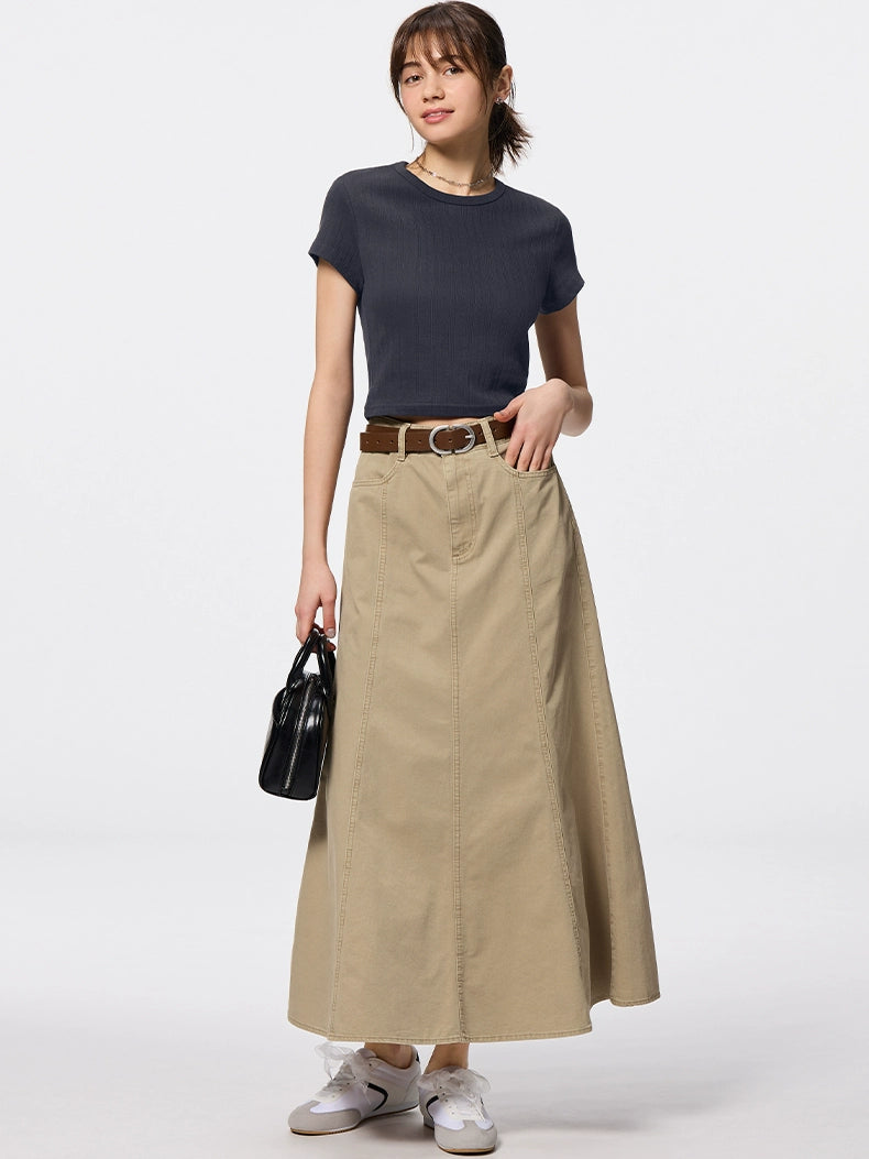 GU Light Casual Horn Medium and Long Skirt
