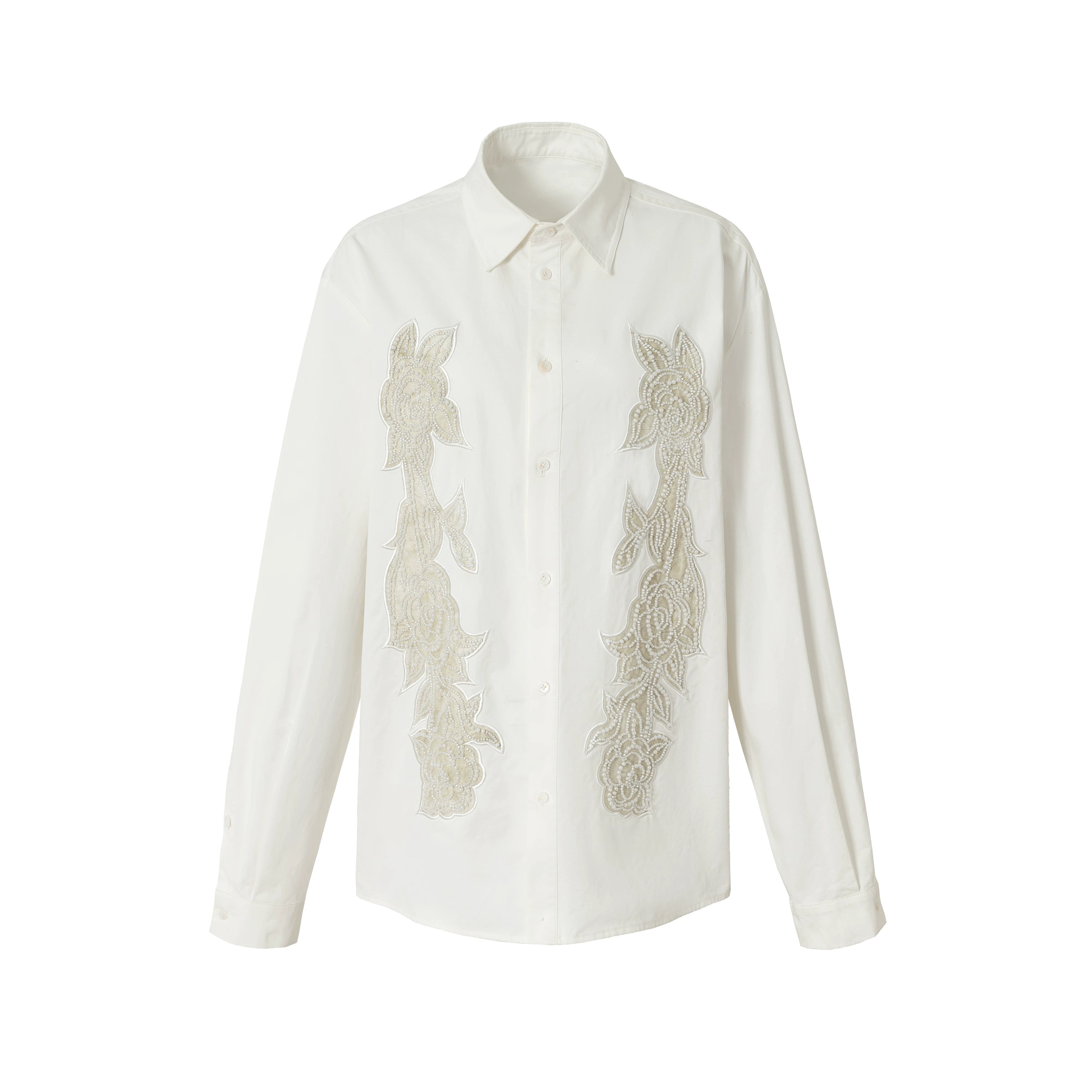 LOUMUTAKU Heavy Industry Beaded Casual Shirt