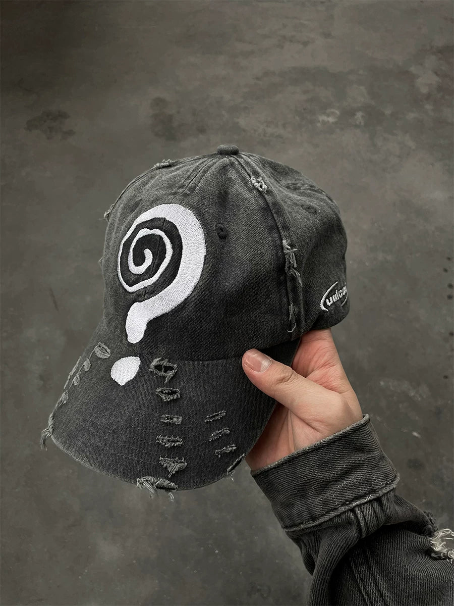 VULCAN Question Mark Embroidered Cap