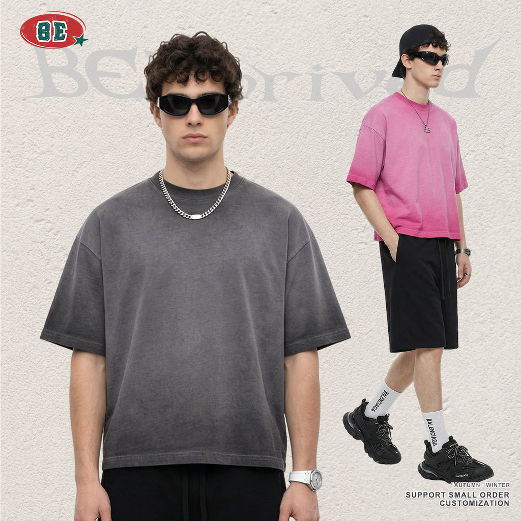 BE Retro Loose Short Wide Casual Tee