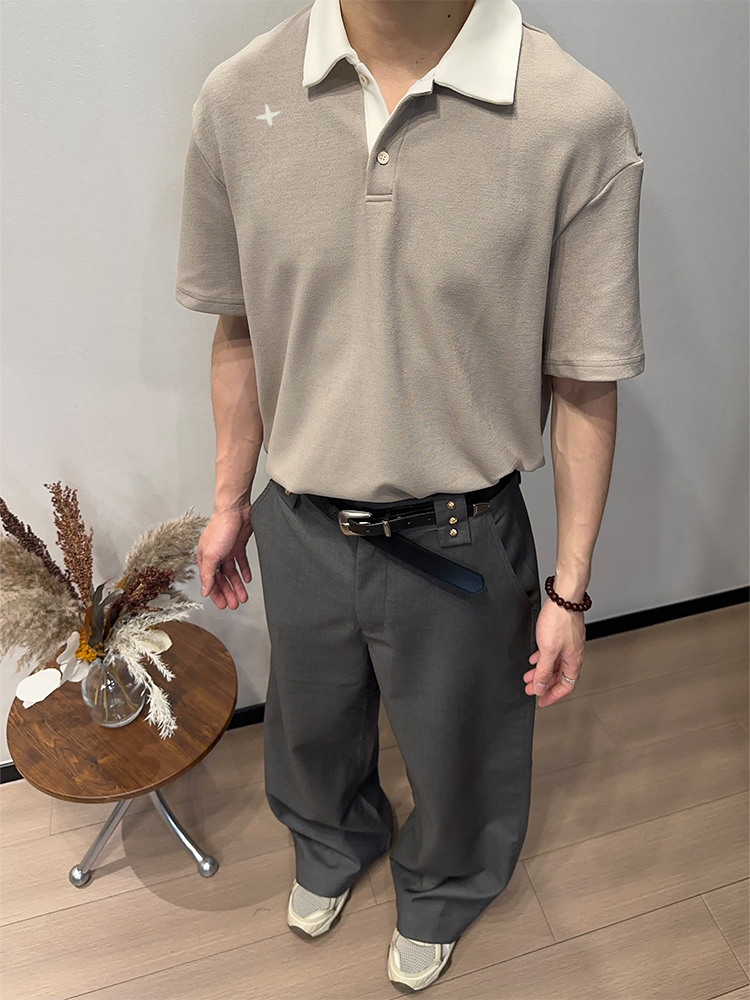 KONOOT Polaris Embroidered, Ice Polo Shirt