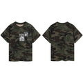 DND4DES Cross Hot Diamond Marlboro Machine Gun Print Camouflage Tee