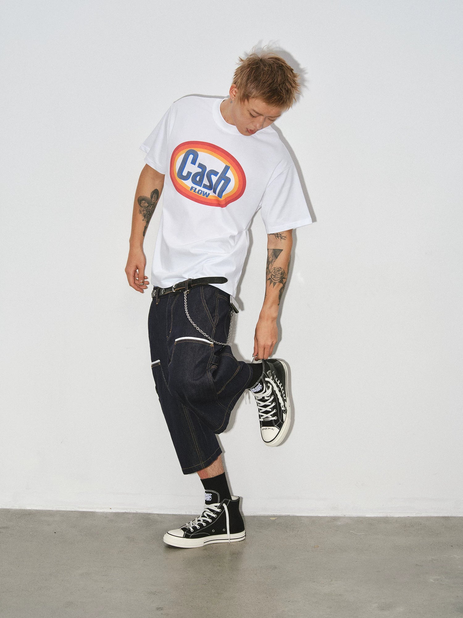 NOVACAM Vintage Casual Loose Tee