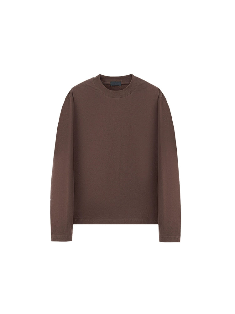 PLUS NO LOGO Casual Polished Versatile Long Sleeves