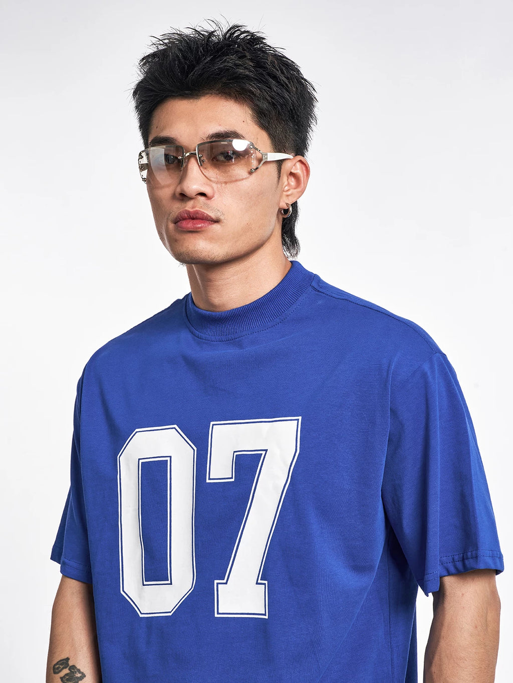 MT99 Letter Print Casual Tee