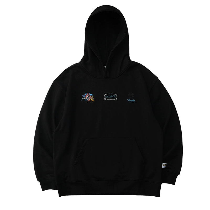 Battles Year of The Dragon Limited Embroidery Hooded Sweater