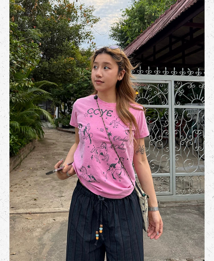 CCYE Front Shoulder Old and Thin Tee