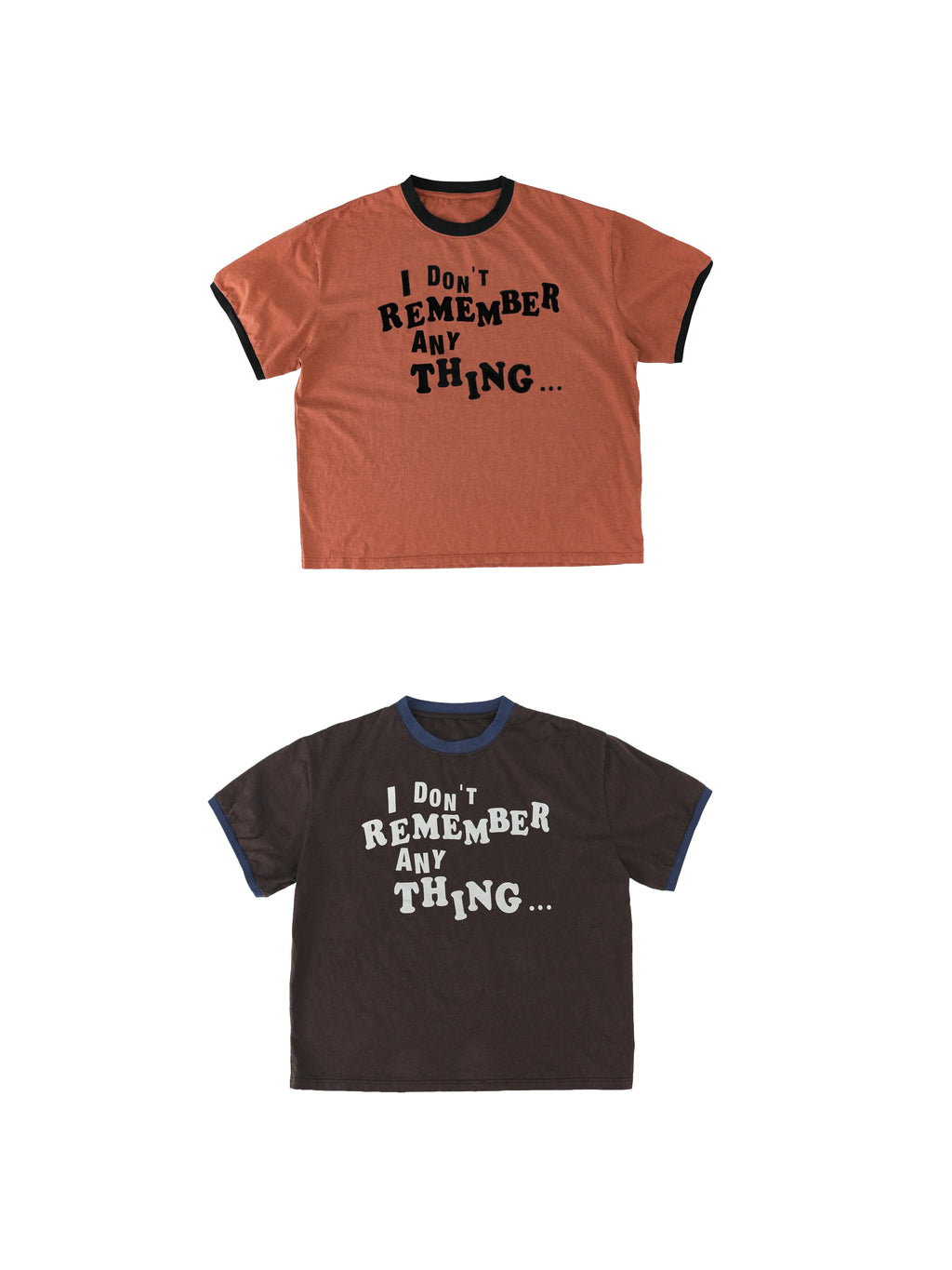 LIBERAFIT Contrasting Letter Print Casual Tee