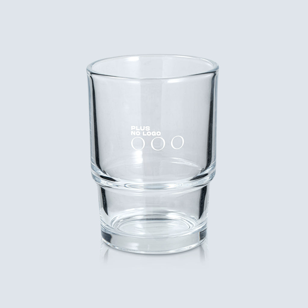 PLUS NO LOGO Transparent Glass Cold Drink Hot Drink Coffee Cup