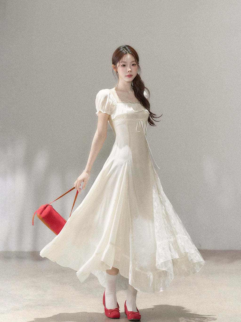 Wildberry Gentle Waist Short Sleeve Dress