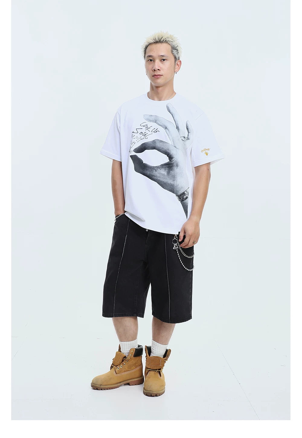 ChillHigh Crew Neck Loose Casual Tee