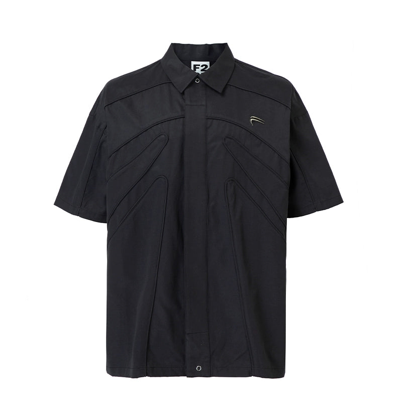 F2CE Loose Silhouette Dark Skeleton Three-dimensional Shirt