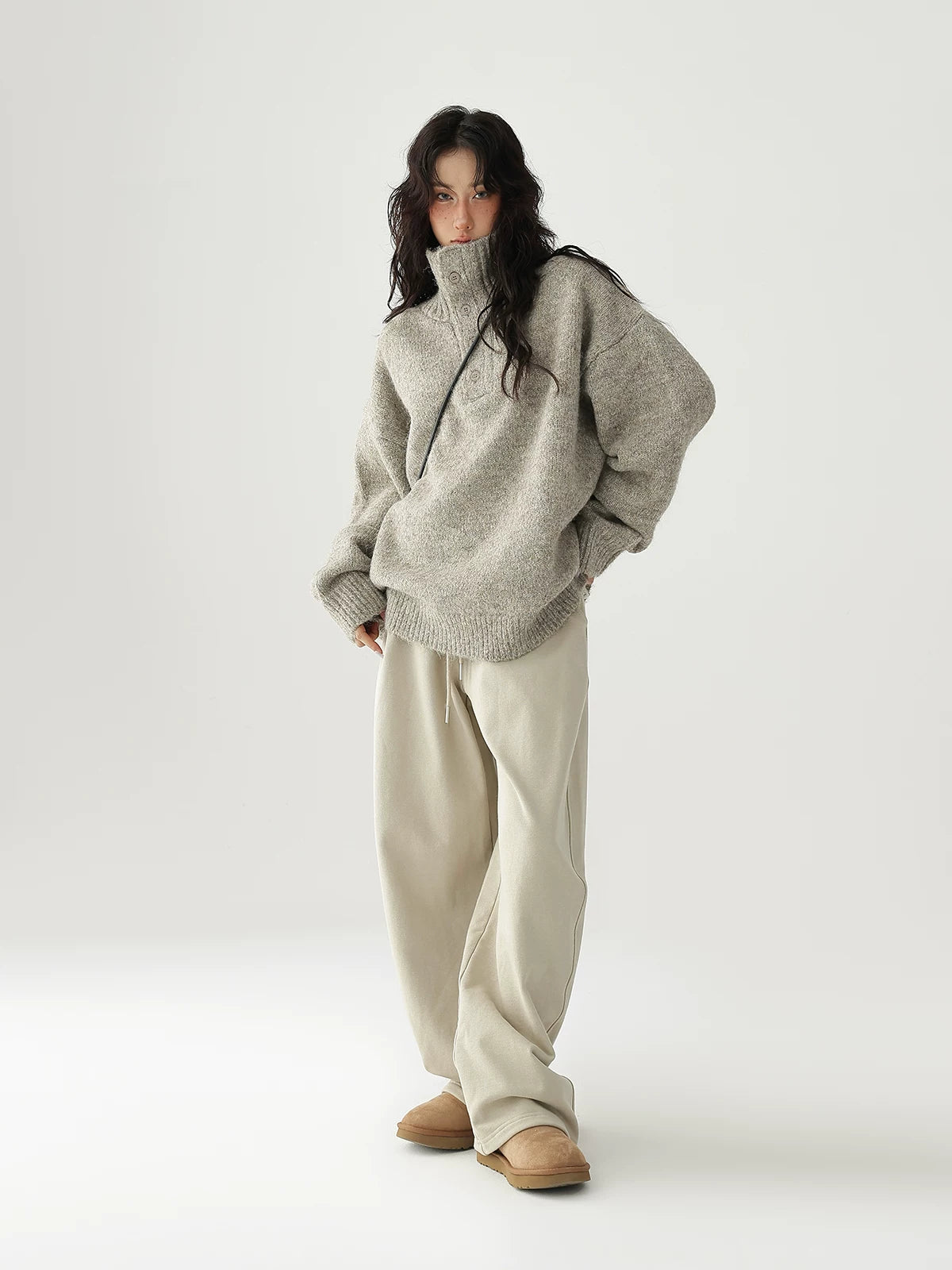 Acestudios Simple Soft Thickened Turtleneck