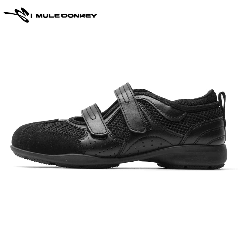 Donkey Niche Hollow Flat Mary Jane Shoes