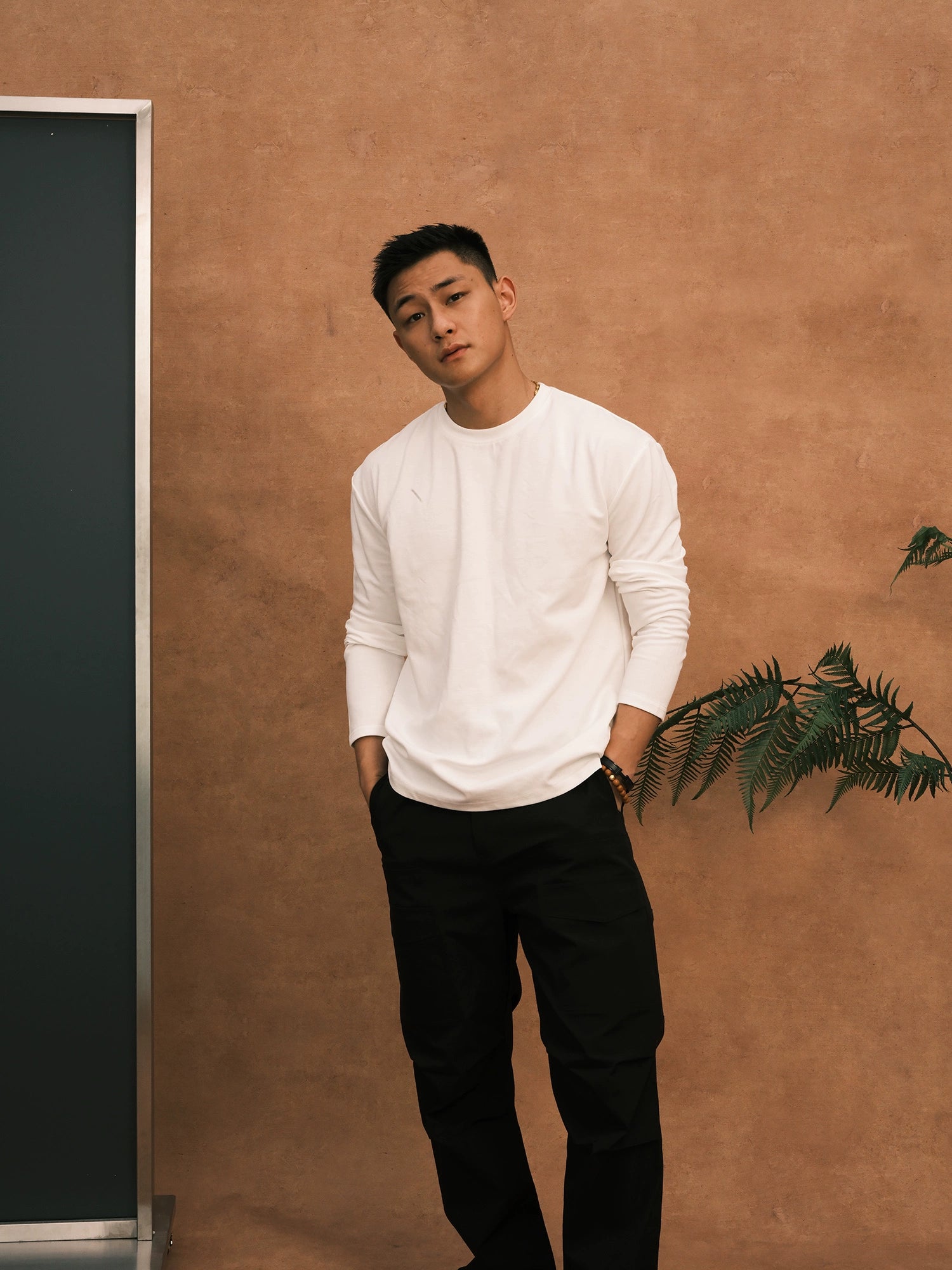 GTAL Basic Crew Neck Sweater Inside