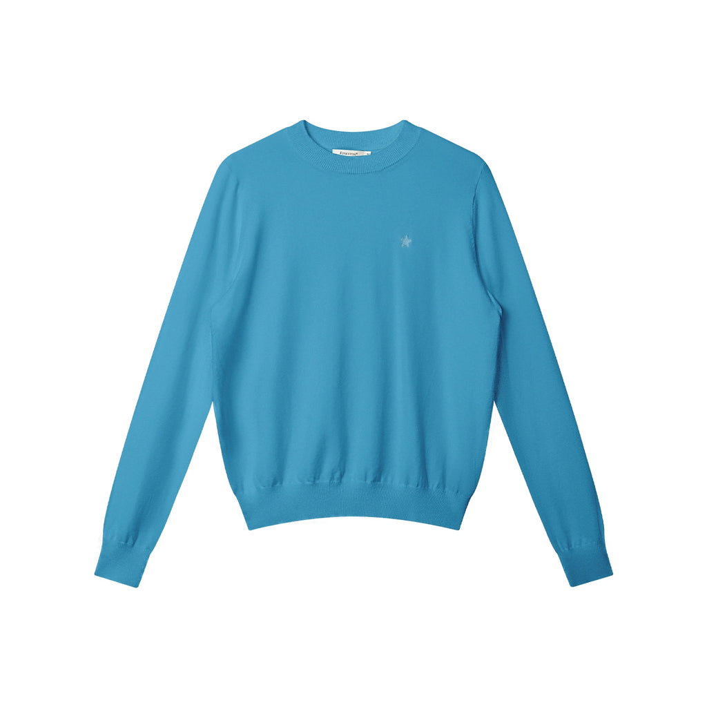 FUNKYFUN Bottomed Long-sleeved Knitted Pullover