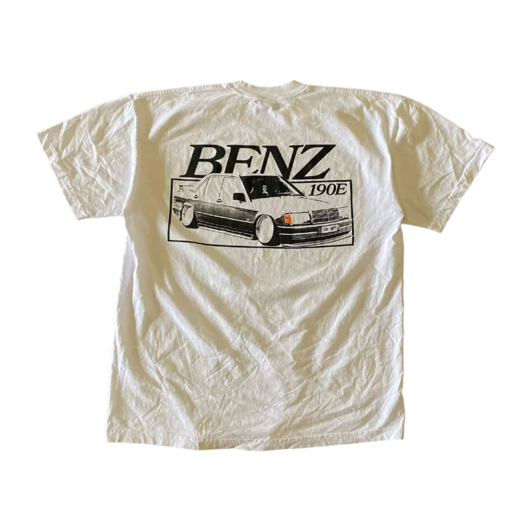 Wang Youbing Studio! BENZ 220g 100% Cotton Tee