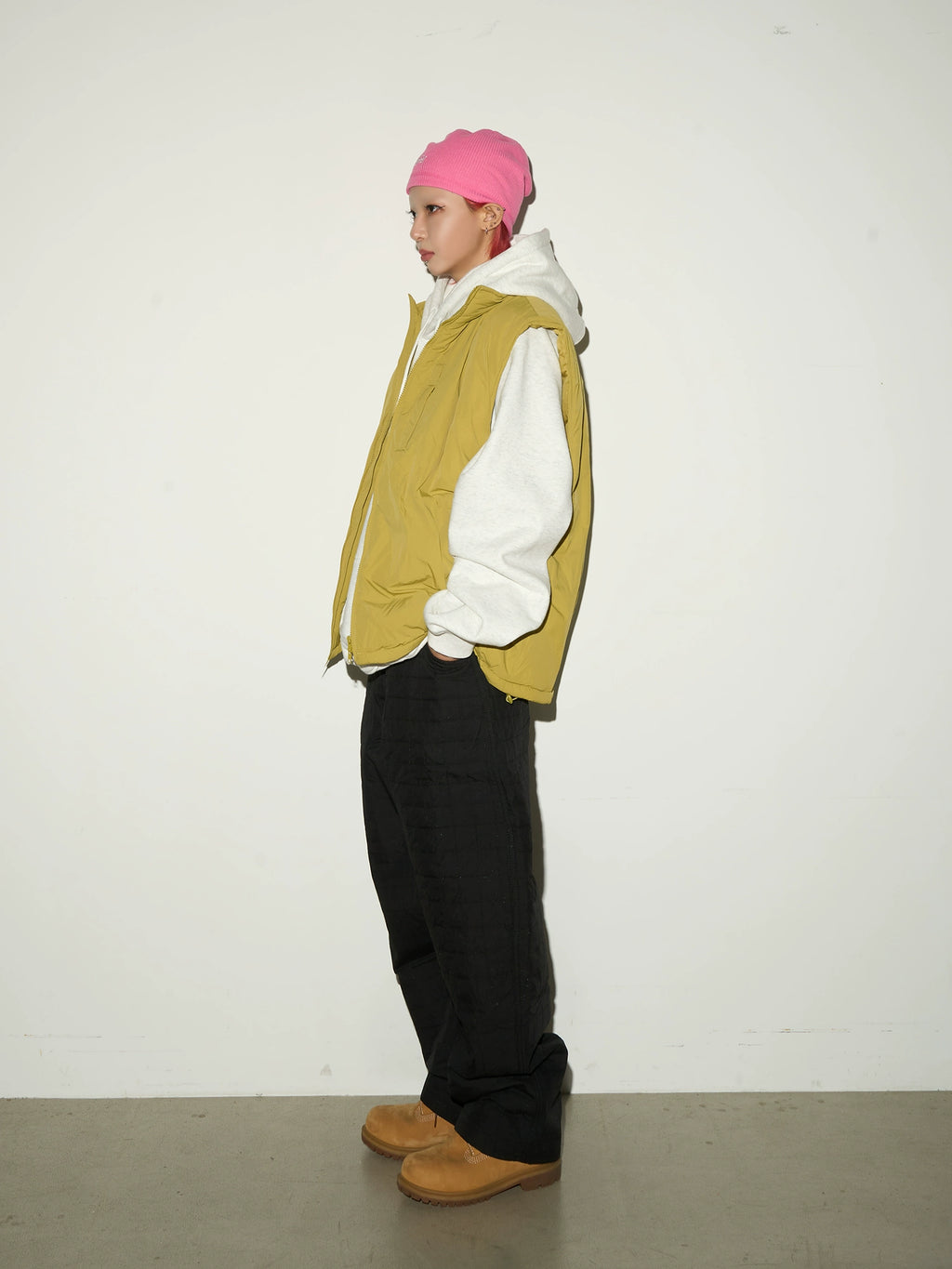 MICHINNYON Scimitar Loose Wide-leg Trousers