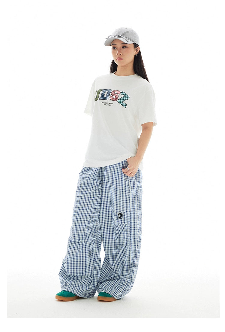 US Loose Quick-drying Anti-wrinkle Drawstring Casual Trousers