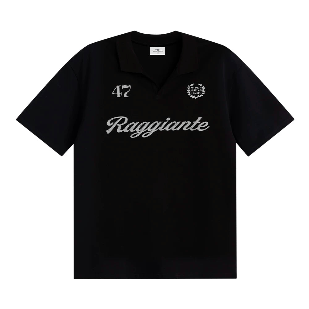 Loopsoon Lapel Loose Fashion Loose Tee