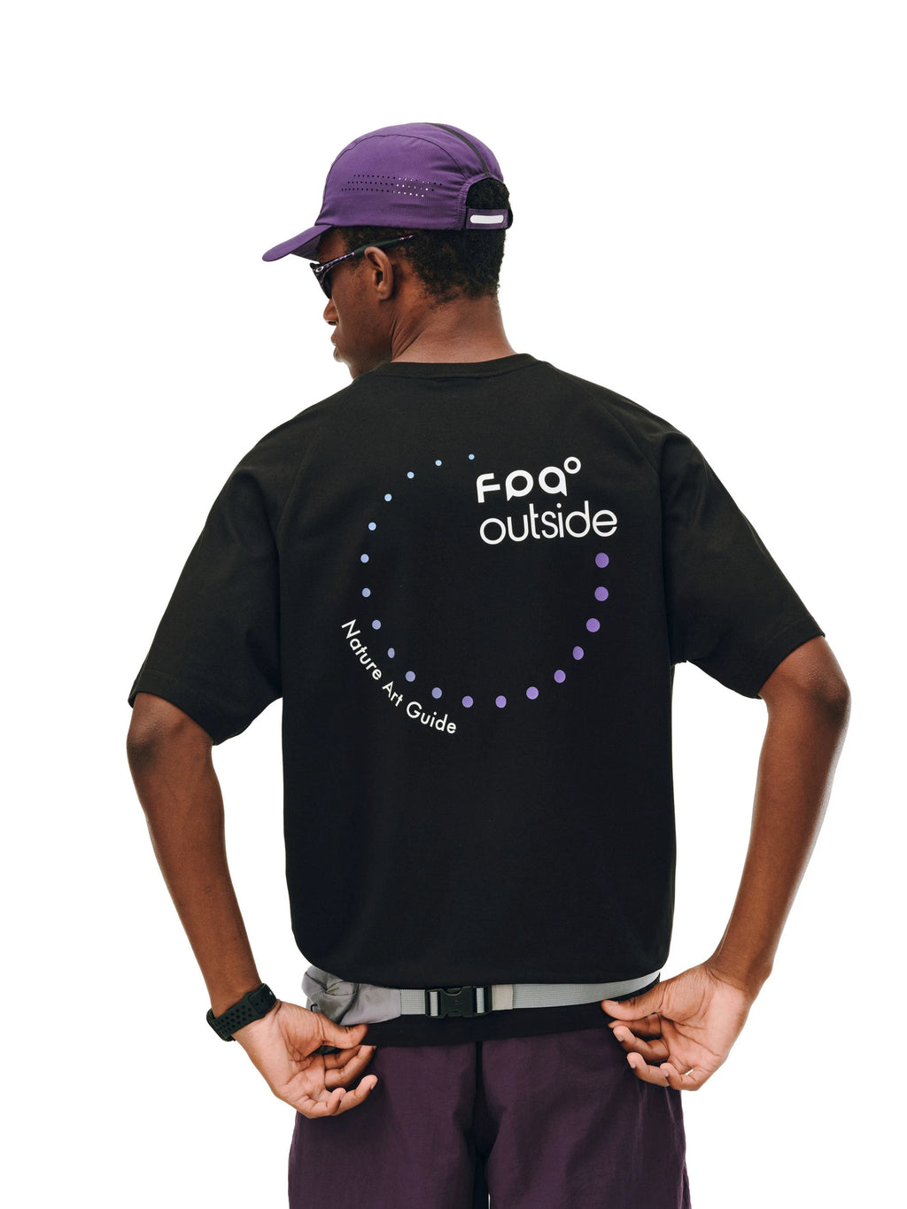 FPA Polka Dot Motion Text Slogan Tee