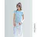 CHANT2nd Front Shoulder Slim-fit Versatile Tee