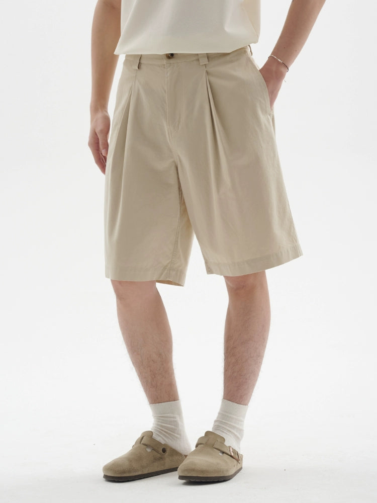 BUTTBILL Washed Retro Casual Five-point Shorts