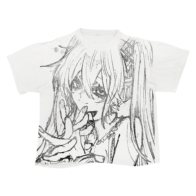 Wang Youbing Studio! ANIMÉ 260g 100% Cotton Tee
