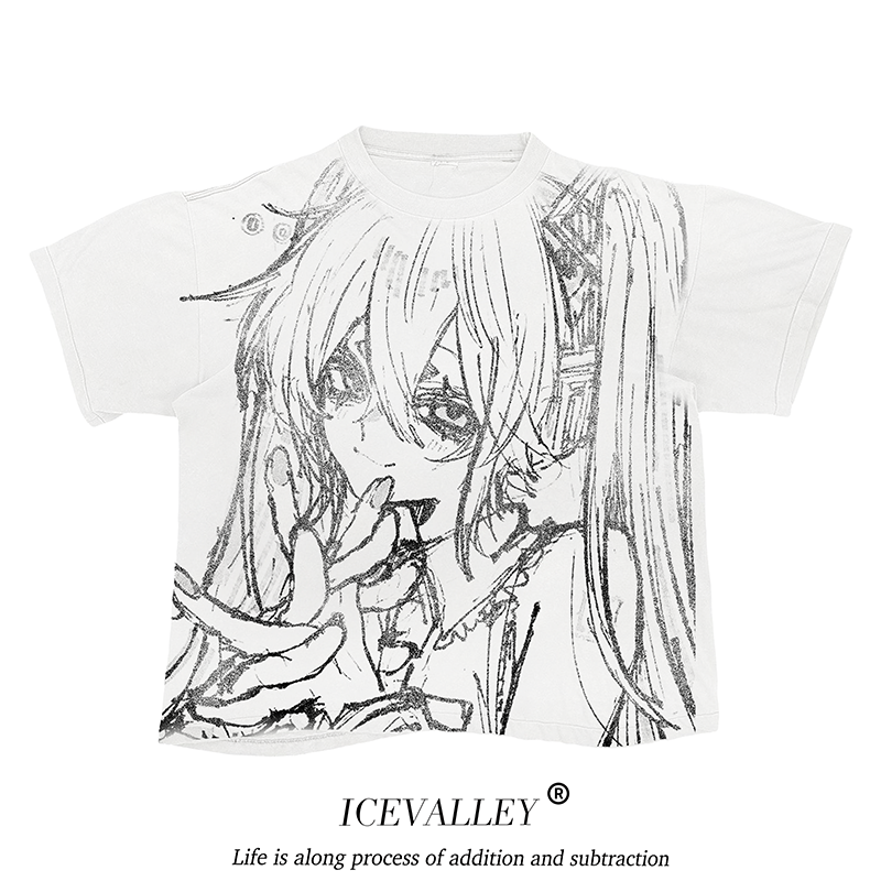 Wang Youbing Studio! ANIMÉ 260g 100% Cotton Tee